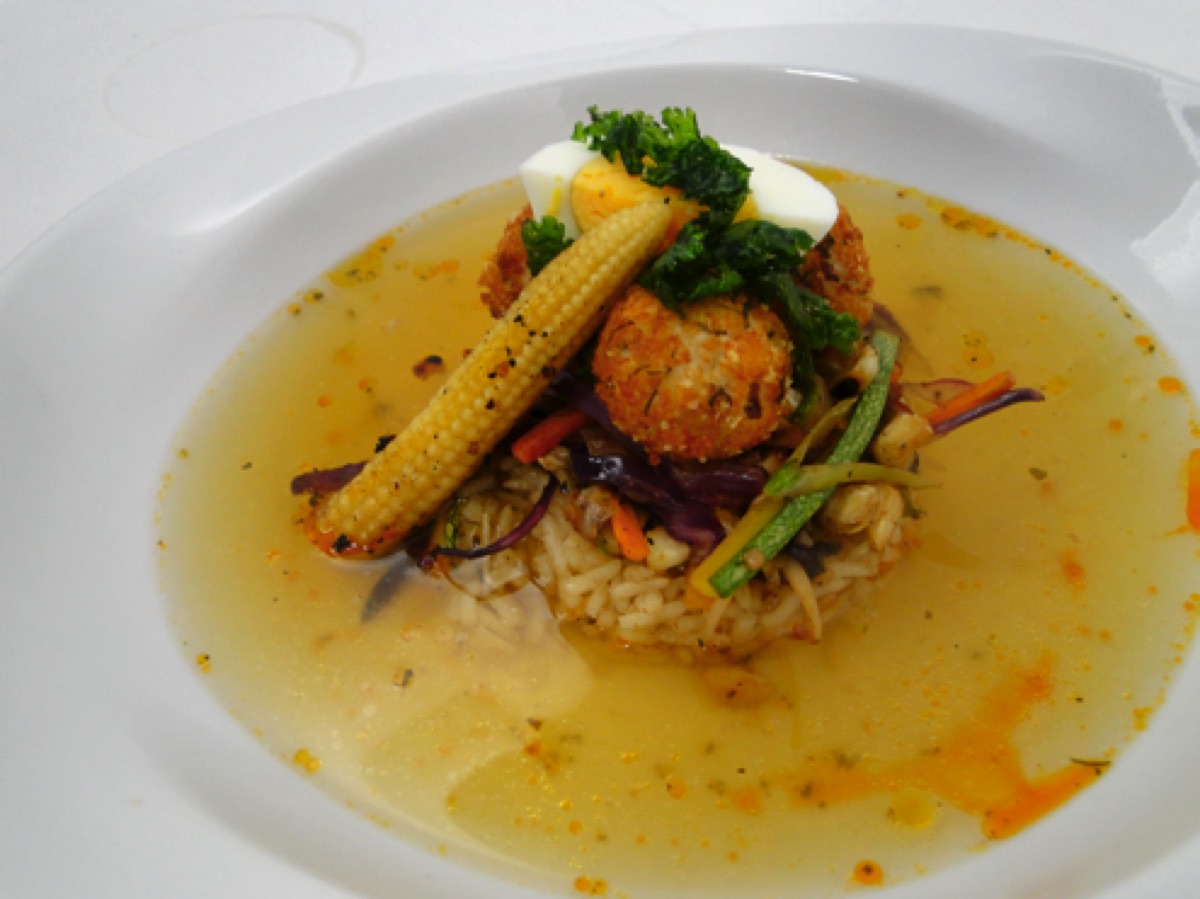 Platillo de cocina mexicana contemporánea de Quipán